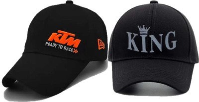 FLEXCY Sports/Regular Cap Cap(Pack of 2)