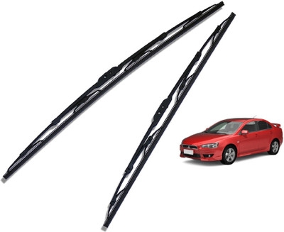 MOCKHE Metal Wiper Blade Windshield Wiper(53 cm, Passenger And Driver Side Wipers, Pack of: 2)