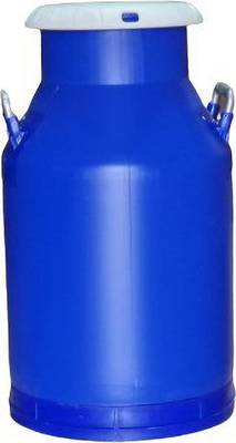 mahavir Eco products Plastic Airtight Milk and Water Storage Fixed handle Container/Can, 30 Litre  - 30 L Polypropylene Milk Container