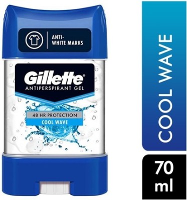 GILLETTE Gel Cool Wave Antiperspirant Gel 70 ml Deodorant Stick – For Men
