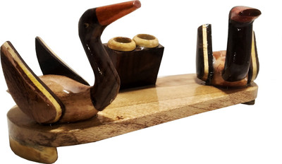 lookat 2 Compartments wooden royal(Multicolor)