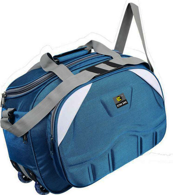 ezra 21 inch/53 cm (Expandable) Xfactor super premium Duffel With Wheels (Strolley)