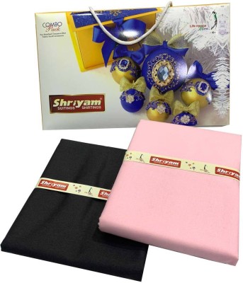 Shriyam Polycotton Solid Shirt & Trouser Fabric