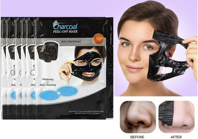 YAWI Anti- Acne Blackhead Remover Charcoal Peel Off Mask(164 ml)