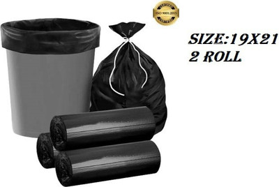 KRISHZONE Garbage bag 19x21 pack of 2 roll Medium 20 L Garbage Bag  Pack Of 60(60Bag )