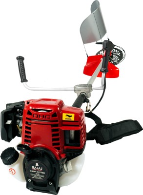 Balwaan Bajaj Brush Cutter 4 Stroke Side Pack Crop Cutter Machine with 35cc Extra Power Torque Engine and 80T, 3T Blade, Tap n Go/Nylon Rope for Agriculture, Gardening, Lawn Grass Trimming Economic Series Fuel Grass Trimmer(Manual Feed)