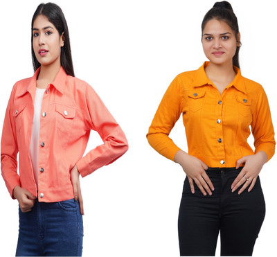 trendzmy 3/4th Sleeve Solid Women Jacket