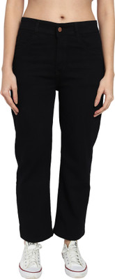 Live Ok Boyfriend Women Black Jeans