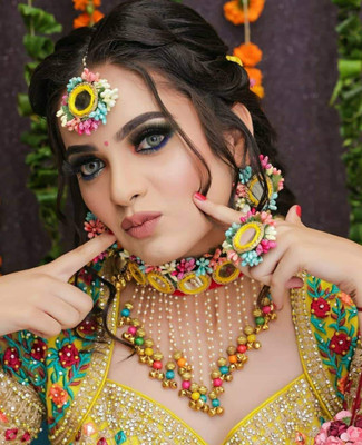 RAGABANDHA DESIGN STUDIO Fabric Multicolor Jewellery Set(Pack of 1)