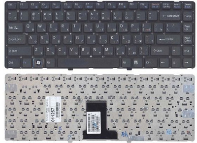 TechSonic patible Modal Vaio VAIO VPC-EA PCG-61211 PCG-61211L Laptop Keyboard Replacement Key