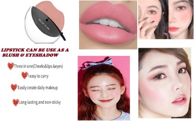 GFSU MATTE LIPSTICK NEW LONG LASTING & WATERPROOF LIPSTICK MAKEUP(CREPE PINK, 4 g)