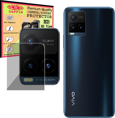 DAFFIN Back Camera Lens Glass Protector for VIVO Y21T(Pack of: 1)