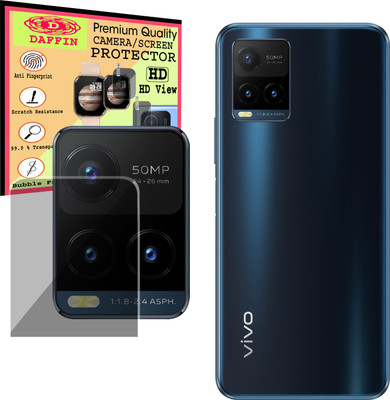 DAFFIN Back Camera Lens Glass Protector for VIVO Y21T(Pack of: 1)