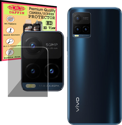 DAFFIN Back Camera Lens Glass Protector for VIVO Y21T(Pack of: 1)
