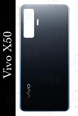Unique4Ever VIVO X50 ( GLASS ) Back Panel(Glaze Black)