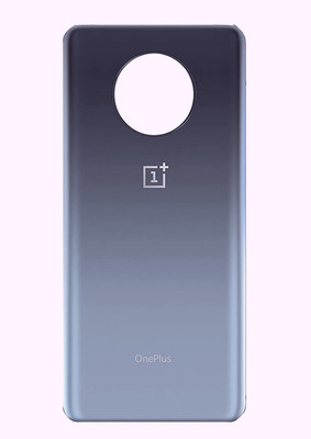 SIMWAY OnePlus 7T Without Camera Lens Original (With LOGO) Back Panel(Frosted Silver)