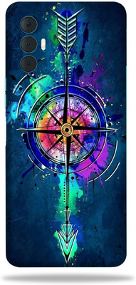 WeCre8 Skin's Tecno Spark 8 Pro, Arrow Eye Mobile Skin(Multicolor)