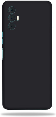 WeCre8 Skin's Tecno Spark 8 Pro, Matte Black Mobile Skin(Black)