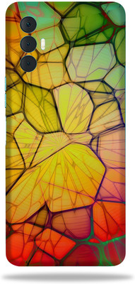 WeCre8 Skin's Tecno Spark 8 Pro, Colorful Abstract Mobile Skin(Multicolor)