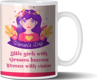 GIFT MY PASSION MG-WMNS-DAY-003 Ceramic Coffee Mug(350 ml)