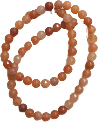 Maitri Export Maitri export Carnelian 6mm line (pack of 1) Agate Stone Necklace