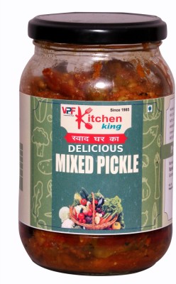 Kitchen King Since 1985 Mothermade Organic Homemade Mixed Pickle Mix Vegetable Achar- 500gm Mixed Vegetable Pickle(0.5 kg)