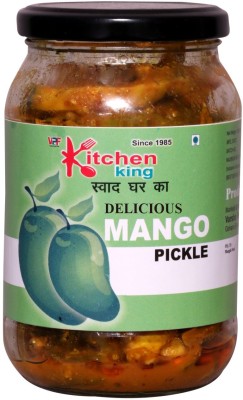 Kitchen King Since 1985 Homemade Organic Northern Style Mango Pickle Aam Ka Achar- 500gm Mango Pickle(0.5 kg)