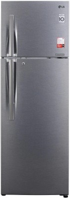 LG 360 L Frost Free Double Door 2 Star Convertible Refrigerator(Dazzle Steel, GL-S402RDSY)