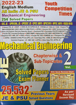 Youth Ssc Je Mechanical Engineering Vol-2 Chapterwise & Sub-Topicwise(Paperback, YOUTH)
