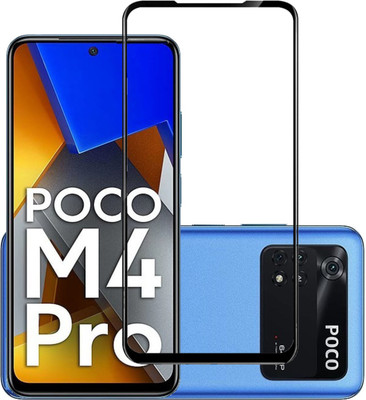 MaxR Edge To Edge Tempered Glass for POCO M4 Pro(Pack of 1)