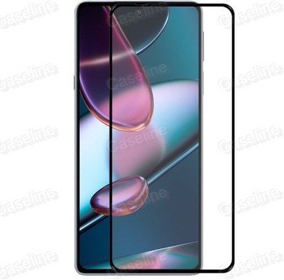 Caseline Edge To Edge Tempered Glass for Motorola Moto Edge 30 PRO, Moto Edge 30 PRO(Pack of 1)