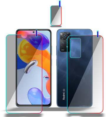PONDRIK Front and Back Screen Guard for REDMI NOTE 11 PRO, REDMI NOTE 11 PRO 5G(Pack of 3)