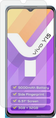 ZINGTEL Impossible Screen Guard for VIVO Y15S 2021 V2120 (Matte Finish)(Pack of 1)