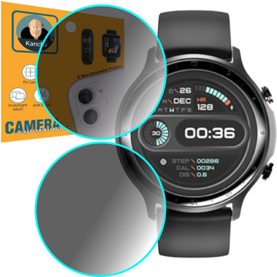 KANCHA Screen Guard for NoiseFit Active GPS SmartWatch(Pack of 2)
