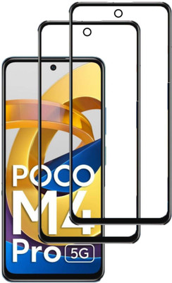 XRENGTH Tempered Glass Guard for :POCO M4 Pro 5G ;(Pack of 2)