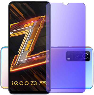 AGRSHI Tempered Glass Guard for iQOO Z3(Pack of 1)