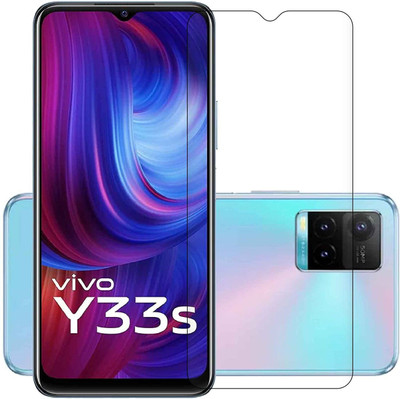 AGRSHI Tempered Glass Guard for Vivo Y33s(Pack of 1)