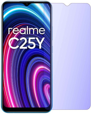 AGRSHI Tempered Glass Guard for Realme C25Y(Pack of 1)