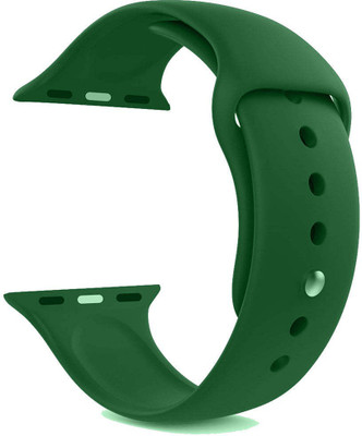 Vatsin Soft Silicone Strap for iWatch 42mm/44mm, Compatible with Watch 1/2/3/4/5 Smart Watch Strap(Green)