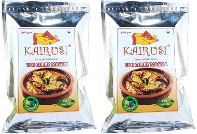 KAIRUSI Fish Curry Masala 200 gm Pack of 2(2 x 200 g)