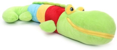 Tickles Cute Crocodile Soft Stuffed Plush Toy Animals for Kids Home Decoration  - 15 cm(Green)