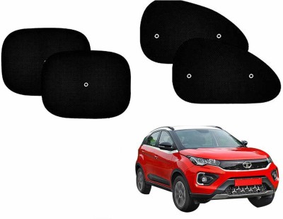 Universal Hub Side Window Sun Shade For Audi, BMW, Fiat, Hyundai, Toyota, Volkswagen, Nissan Universal For Car(Black)