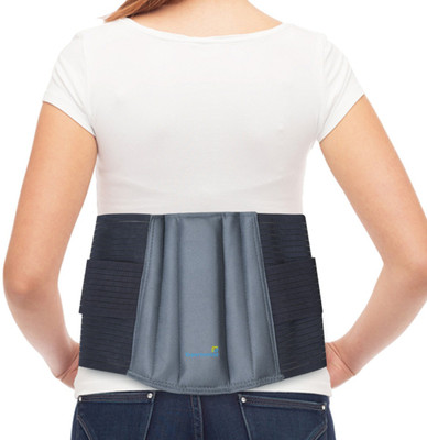 Expertomind Lower Back Support Belt | Effective Back Support for Back Pain Relief | XXL Size Back / Lumbar Support(Grey)