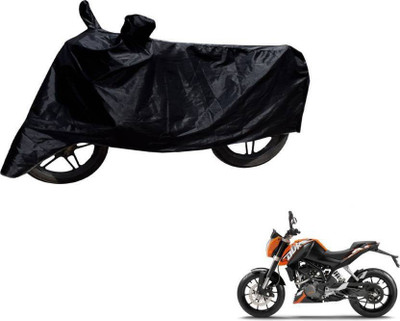 THE REAL ARV Two Wheeler Cover for KTM(Duke 200, Black)