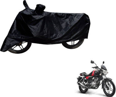 THE REAL ARV Two Wheeler Cover for Bajaj(V 150, Black)