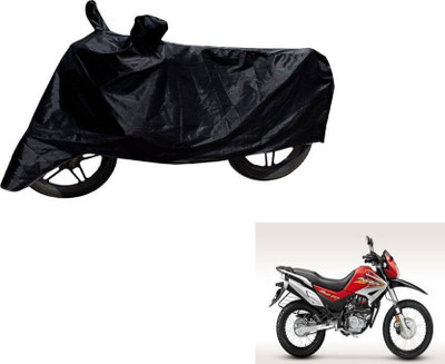 THE REAL ARV Two Wheeler Cover for Hero(Impulse, Black)