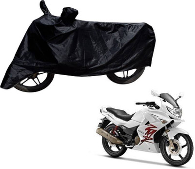 THE REAL ARV Two Wheeler Cover for Hero(Karizma, Black)