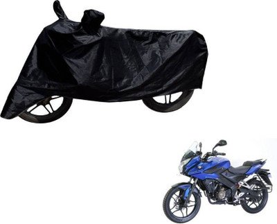 THE REAL ARV Two Wheeler Cover for Bajaj(Pulsar AS 150, Black)