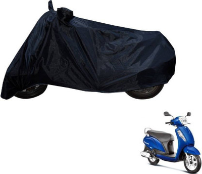 THE REAL ARV Two Wheeler Cover for Suzuki(Access, Black)