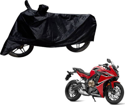 THE REAL ARV Two Wheeler Cover for Honda(CBR 650F, Black)
